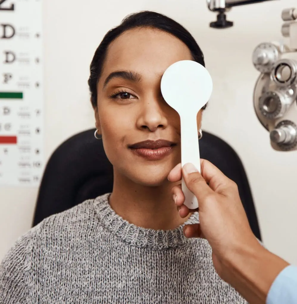 Centre for Sight patient during a consultation
