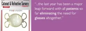 Centre for Sight cataract and refractive surgery banner