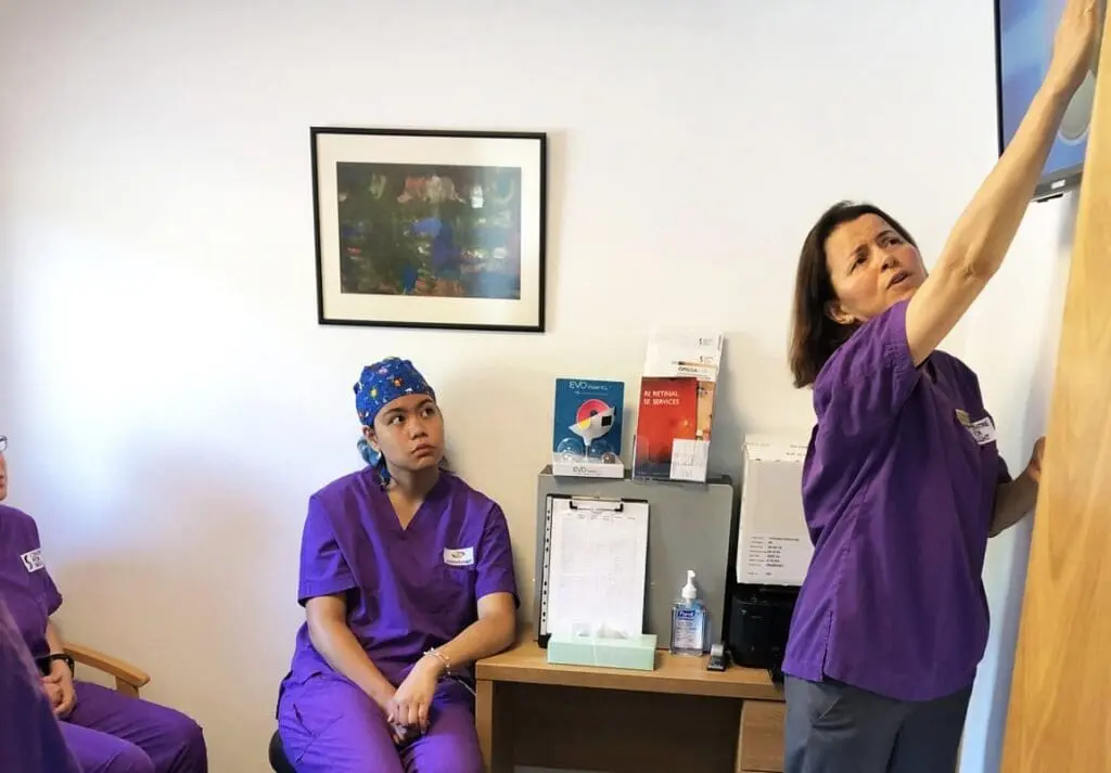Centre for Sight Imberhorne Students and Marcela Espinosa-Lagana