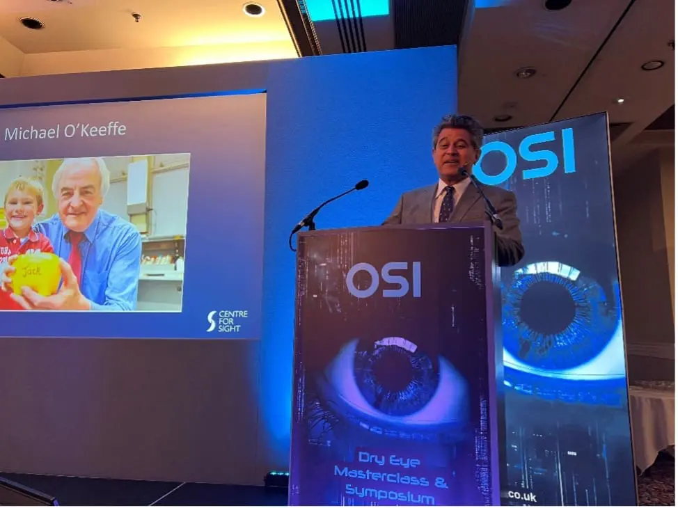 Sheraz Daya on Delivering the Michael O’Keeffe Lecture at the OSI Conference 2024