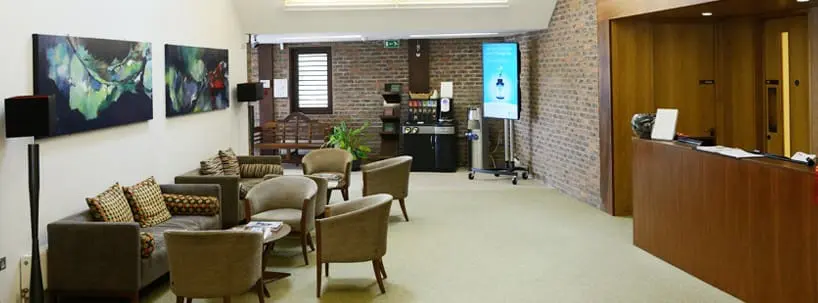 Centre for Sight reception area