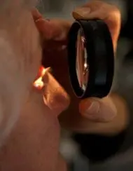 Centre for Sight image of a patient having an eye exam