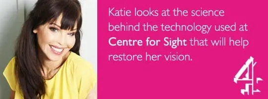 Centre for Sight the science of seeing again banner