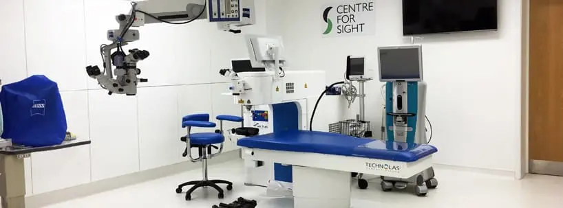 Centre for Sight image of theatre one - Victus laser
