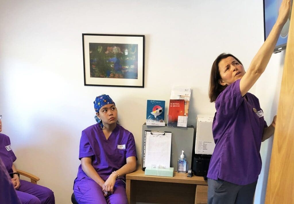 Centre for Sight Imberhorne Students and Marcela Espinosa-Lagana