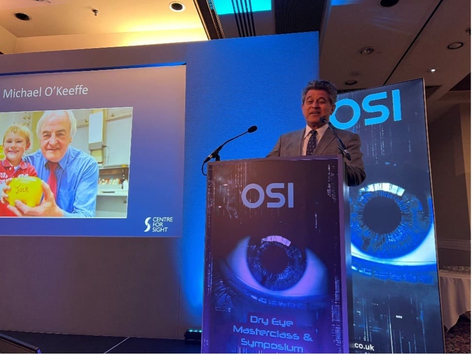 Sheraz Daya on Delivering the Michael O’Keeffe Lecture at the OSI Conference 2024