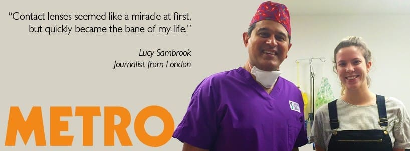 Why Lucy Sambrook chose to have Laser Eye Surgery at Centre for Sight