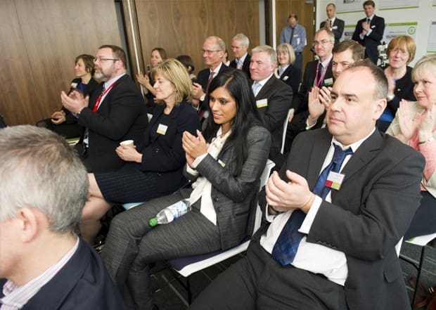 Mr Sheraz Daya speaks at the Grand Opening of Ridley Innovation Centre
